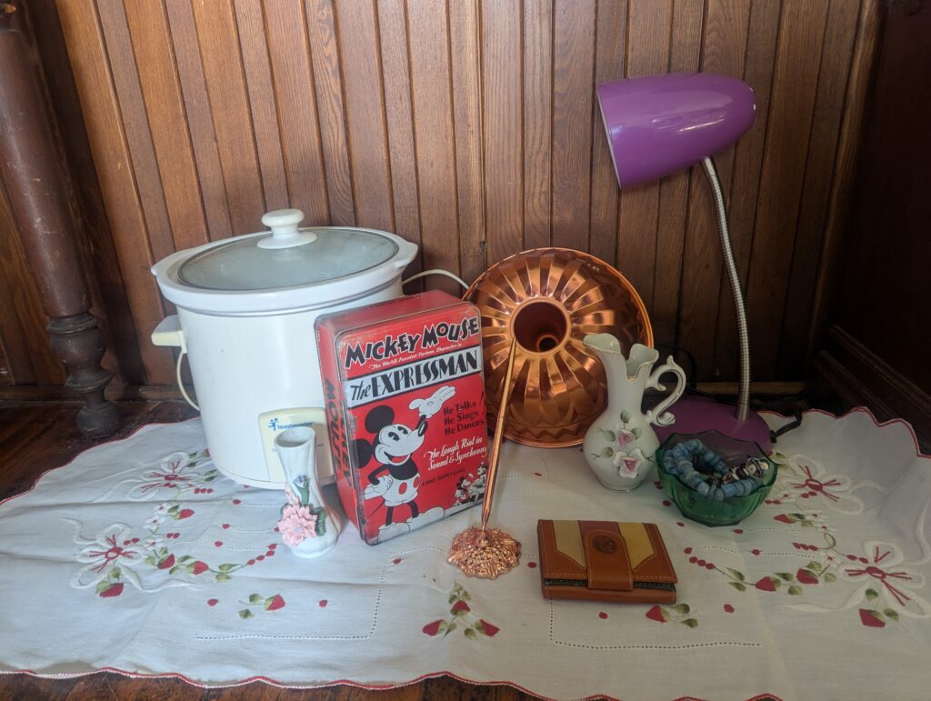 Tag sale items